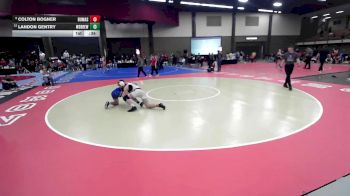 132 lbs Cons. Semi - Landon Gentry, White Settlement Brewer vs Colton Bogner, Dumas