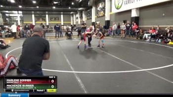 52 lbs Round 3 (4 Team) - Marlene Sommer, Badger Girls vs MacKenzie Burrier, Hastings Wrestling Academy