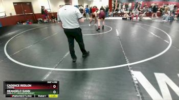 215 lbs Champ. Round 3 - DeAngelo Gann, Lingle-Ft. Laramie/Southeast vs Cadence Redlon, Laramie