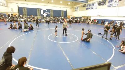 43 lbs Semifinal - Allison Glass, Rolling Wrestling vs Daniel Rojo, Cal Grapplers Wrestling Club