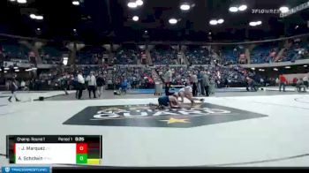 101 lbs Champ. Round 1 - Jon Marquez, Zion Benton vs Aidan Scholwin, Pontiac