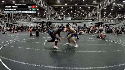 285 lbs Finals (2 Team) - Valdey Pierre, Prime WC White vs Noah Knorp, 84 Athletes
