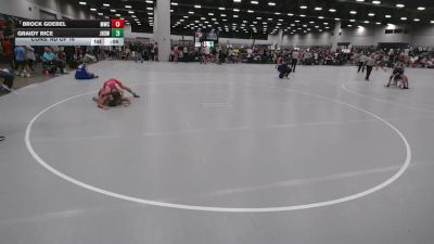 120 lbs Cons. Rd Of 16 - Graidy Rice, Jackson High School Wrestling vs Brock Goebel, MWC Wrestling Academy