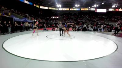 115 lbs Champ. Round 1 - Audry Winkles, Tri-Valley vs Alexis Prescott, Jerome