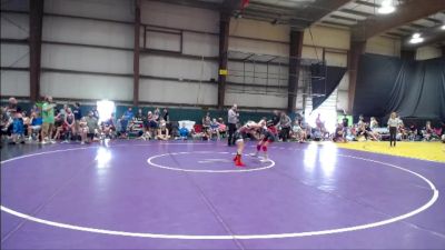 65 lbs Cons. Semi - Elizabeth Smith, Terminator Wrestling Academy vs Audrey Ison, Mooresville Wrestling Club