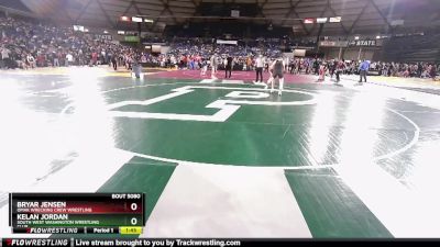 138 lbs Round 2 - Kelan Jordan, South West Washington Wrestling Club vs Bryar Jensen, Omak Wrecking Crew Wrestling