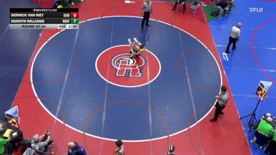 96 lbs Round Of 64 - Derrick Van Riet, Derry Area vs Hudsyn Williams, Montrose