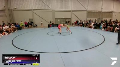 144 lbs Semis & 3rd Wb (16 Team) - Ryen Hickey, Colorado vs Mackenzie Pratt, Illinois