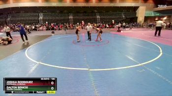 106 lbs Cons. Round 1 - Joshua Rodriguez, Centennial (Corona) vs Dalton Benicki, Sonora (Sonora)