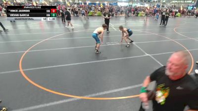 132 lbs Quarterfinal - Devan Garcia, Unattached vs Vince Jasinski, Unattached