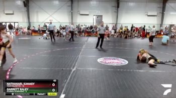 62 lbs Round 1 (6 Team) - Nathanael Kanagy, Team Palmetto vs Garrett Raley, Florida Scorpions