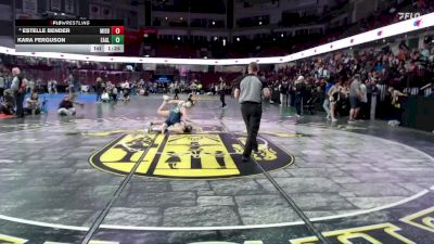 140 lbs Champ. Round 2 - Kara Ferguson, Eagle vs Estelle Bender, Middleton