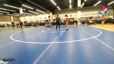 125 lbs Quarterfinal - Maria Fernandez, 3F Wrestling vs Kara Rosado, Iron Sharpens Iron Wrestling Club