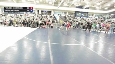 132 lbs Cons. Round 2 - Bryson Christenson, Ravage Wrestling Club vs Augustine Chung, Syracuse Wrestling Club