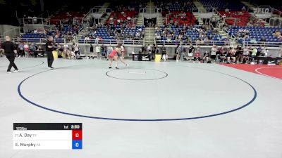 125 lbs Round Of 64 - Annesley Day, TX vs Emily Murphy, PA