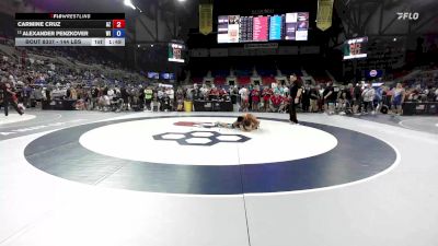 144 lbs Cons. Quarters - Carmine Cruz, AZ vs Alexander Penzkover, WI