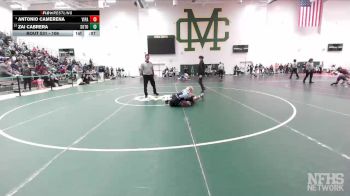 106 lbs Cons. Round 4 - Antonio Camerena, Villa Park vs Zai Cabrera, South Torrance