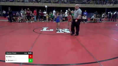 58 lbs Quarterfinal - Willow Kerr, Millerstown vs Ari Brown, Nottingham