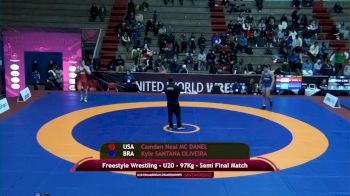 97 kg Semifinal - Camden McDanel, USA vs Kyle Santana, BRA