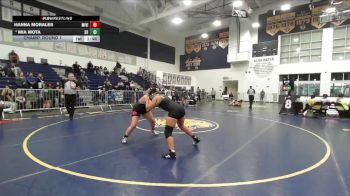 170 lbs Champ. Round 1 - Hanna Morales, Mission Viejo vs Mia Mota, South Hills