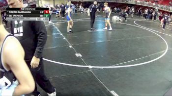 110 lbs Champ. Round 2 - Rocco Gambaiana, Ashland-Greenwood Jr Wrestling vs Eli Jackson, Seward Wrestling Club