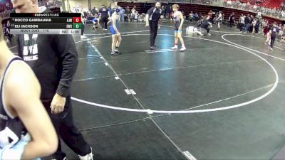 110 lbs Champ. Round 2 - Rocco Gambaiana, Ashland-Greenwood Jr Wrestling vs Eli Jackson, Seward Wrestling Club