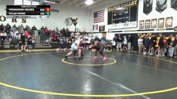 285 lbs Cons. Round 3 - Dylan Thorn, North Butler-Clarksville vs Pershavion Holmes, Waterloo West