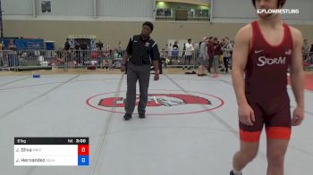 61 kg Consi Of 8 #2 - Jake Gliva, Minnesota Storm vs Jaime Hernandez, Sunkist Kids Wrestling Club