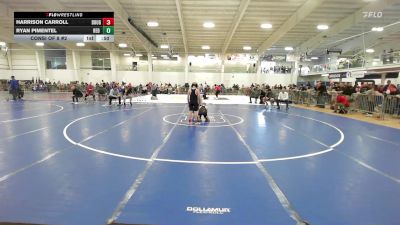 96 lbs Consi Of 8 #2 - Harrison Carroll, Doughboys WC vs Ryan Pimentel, Red Roots WC