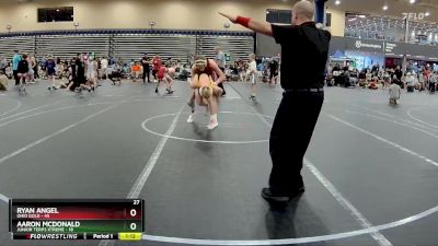 140 lbs Round 1 (4 Team) - Ryan Angel, Ohio Gold vs Aaron McDonald, Junior Terps Xtreme