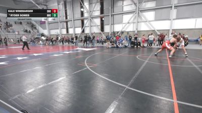 155 lbs Quarters - Kale Winebarger, Cowboy Mat Club vs Ryder Somes, Newberg Mat Club