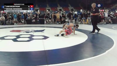 113 lbs Cons. Rd Of 32 - Liam McGettigan, Florida vs Michael McNamara, Illinois