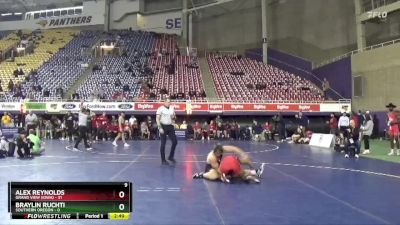 174 lbs Quarters & 1st Wb (16 Team) - Alex Reynolds, Grand View (Iowa) vs Braylin Ruchti, Southern Oregon