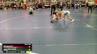 85 lbs Champ. Round 1 - Kholden House, Victory vs Dylan Hutt, Moen Wrestling Academy