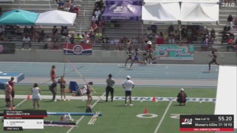 2026 AAU Junior Olympic Games - Youth Girls' 400m, Semi-Finals 5 - Age 17-18