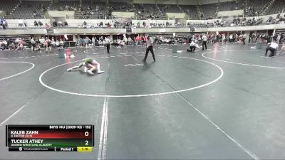 152 lbs Cons. Semi - Kaleb Zahn, X-Factor Elite vs Tucker Athey, Askren Wrestling Academy