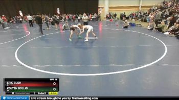 87 lbs Cons. Round 4 - Kolten Bollig, WI vs Eric Bush, IL