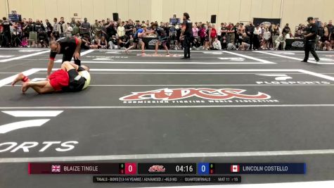 Blaize Tingle vs Lincoln Costello 2025 ADCC Orlando Open/Youth Trials