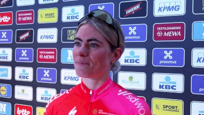 Demi Vollering: 'Happy I Could Stand On The Podium Today'