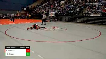 2 lbs Champ. Round 1 - Quentin Daggs, Virginia High vs Braxton Biller, Mountain View (Quicksburg)