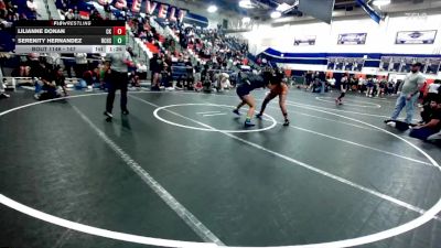 147 lbs Semifinal - Serenity Hernandez, Rancho Cucamonga High School vs Lilianne Donan, Cobra Kai