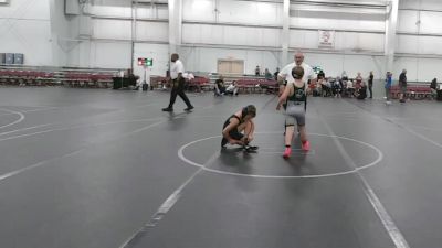 78-84 lbs Cons. Semi - Hunter Hickman, CT Whale vs Wyatt Baker, Primus Wrestling