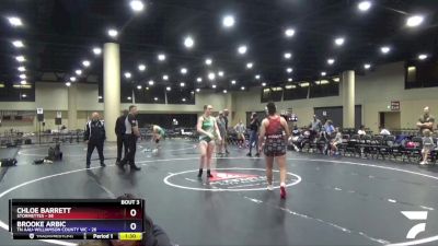 175 lbs Placement (4 Team) - Chloe Barrett, Stormettes vs Brooke Arbic, TN AAU-Williamson County WC