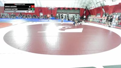 120 lbs Placement (16 Team) - Josue Azuara, Weyauwega-Fremont vs Gideon Hayter, Illinois Top Dawgs Navy