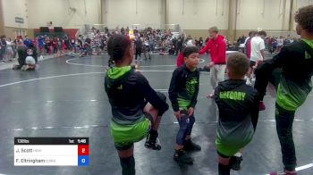 132 lbs Consi Of 16 #2 - Joseph Scott, Hollywood Hills vs Fabio Eltringham, Cowboy Wrestling Club