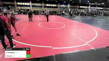 102 lbs Round Of 32 - John Overgaag, Cvbjj vs Taysen Brown, East Idaho Elite