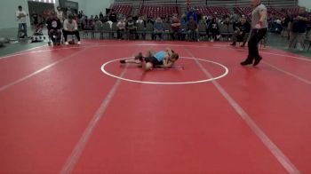 90 lbs Quarterfinals (8 Team) - Layne Martin, Dundee Wrestling (MI) vs Gabe Oberheim, Team Gotcha (IL)