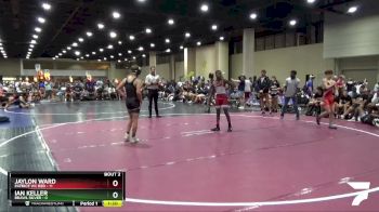 120 lbs Semis (4 Team) - Ian Keller, BRAWL Silver vs Jaylon Ward, Patriot WC Red