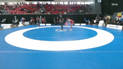 57 kg Quarterfinal - Timothy Levine, Team Impact WC vs Zakir Ibrahimkheil, Brock WC