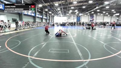 120 lbs Consi Of 8 #1 - Coreu Powe, AL vs Alexander Bermudez, AZ